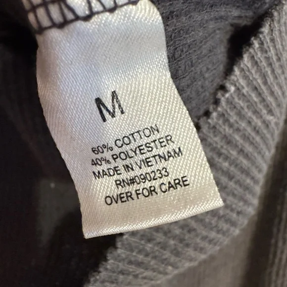 Pacsun Gray Waffle Knit Cropped Shirt - Picture 3 of 3